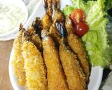 Foto langkah ke 6 dari resep Ebi Furai with Tartar Sauce.