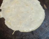 A picture of step 2 of Stuffed crepes with Mexican green sauce.