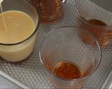 A picture of step 8 of Castella Caramel Pudding.