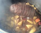 Foto del paso 1 de la receta Redondo de ternera rellena de anacardos y pipas de calabaza con salsa especial