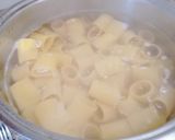 Foto del passaggio 3 della ricetta Paccheri pancetta affumicata e fagiolini