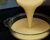 A picture of step 2 of No churn mango ice cream.