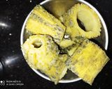 A picture of step 2 of Bitter gourd Masala.