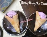 Berry berry ice cream langkah memasak 10 foto