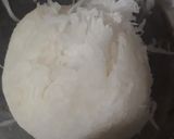 A picture of step 1 of Muli ke paraathe.