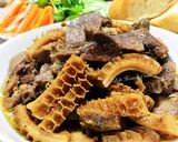 Hình bước làm 4 của món Phá Lấu Bò