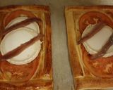 Foto del paso 4 de la receta: Hojaldre con queso de cabra, tomate y anchoas