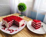 Foto langkah ke 21 dari resep 88. Red Velvet Kukus | Birthday Cake.