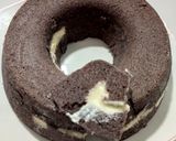 Foto langkah ke 8 dari resep Bolu Kukus Ketan Hitam Keju Lumer.