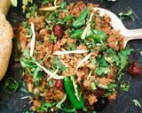 A picture of step 10 of Tawa Qeema.