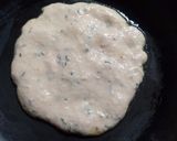 A picture of step 3 of Rava uttapum.