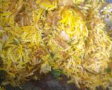 A picture of step 4 of Jackfruit Biryani.
