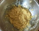 A picture of step 1 of Banana Blueberry Muffin (Vegan).