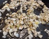 Vegán padlizsános vöröslencsés tofus lasagne (pici gombával) recept fázis 2 fotója