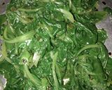 पालक खोया (Palak khoya recipe in hindi) रेसिपी चरण 2 फोटो