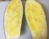 Foto del paso 1 de la receta: Berenjena rellena a mi manera 😋