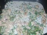 Salsa de pollo al verdeo