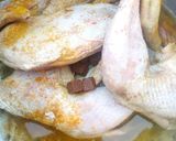 A picture of step 1 of Peppered chicken/ soyayyar kaza mai yaji.