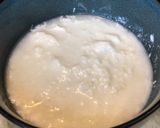 A picture of step 1 of 3 colour Veggie Raita.