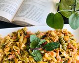 A picture of step 7 of Coloured pasta.