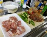 รูปขั้นตอนการทำที่ 2 ของ แกงไก่ใส่ฟัก (กะทิ)