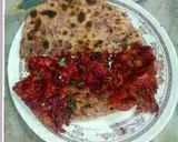 A picture of step 5 of Stuff beetroot paratha.