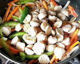 A picture of step 1 of Healthy chapati soya chunks roll.
