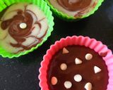 A picture of step 4 of Muffins/cup cake.