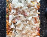 A picture of step 5 of Pasta in the oven 🍝.