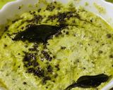 A picture of step 4 of Coconut coriander chutney.