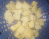 A picture of step 5 of Alu Palak.