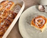 Une image de l'étape 6 de Cinnamon roll air fryer.