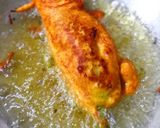 A picture of step 4 of Stuffed Mirchi Bhaji.