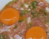 Hình bước làm 1 của món Trứng chưng thịt