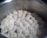 A picture of step 1 of Mini Spheres.