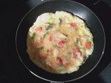 Omelet telur ala Hotel (telur dadar)