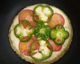 A picture of step 2 of Semolina pizza.