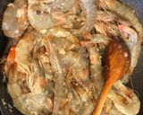 A picture of step 1 of Shrimp Halabos.