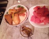 A picture of step 4 of Couscous with Lamb Tripe (Barbousha with Lamb Tripe).