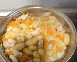 Foto del paso 8 de la receta Gnocchis con calabaza y pollo