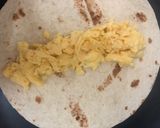 A picture of step 5 of Breakfast burrito.