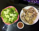 Hình bước làm 6 của món Gà hấp mắm