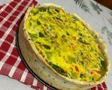 Foto del paso 3 de la receta: Tarta de zapallitos cremosa