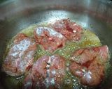 Foto del paso 2 de la receta Fricandó de ternera con rosa de patata gratinada