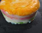 रेनबो मिल्क जेली (rainbow milk jelly recipe in Hindi) रेसिपी चरण 6 फोटो