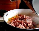 Foto del paso 2 de la receta: Pastel de carne de cerdo bicolor...