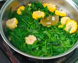Foto langkah ke 3 dari resep Sayur Daun Ubi Jalar.