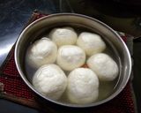 A picture of step 4 of Bengali Rasgulla.