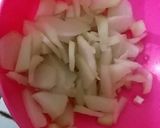 Foto langkah ke 2 dari resep Sayur labu siam with telur puyuh dan tetelan.