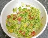 A picture of step 3 of Avocado 🥑 Salsa Stuffed 🥙 🥙 Panipuri (No Cook recipe).